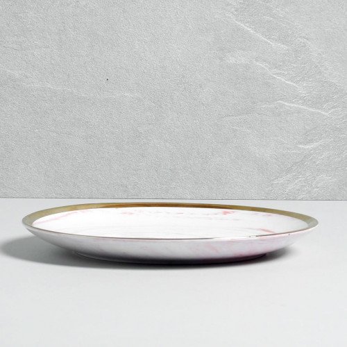 Marble Blush Salad Plate 8" 3