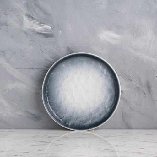 Glacier Blue Round Sharing Plate 6"