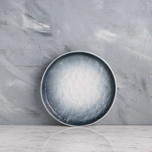 Glacier Blue Round Sharing Plate 6"