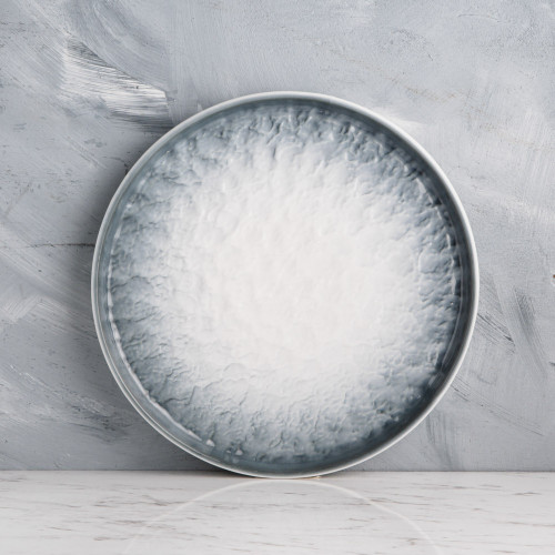 Glacier Blue Round Salad Plate 8"
