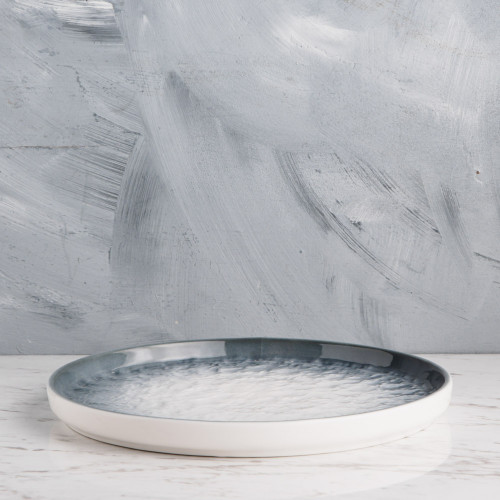Glacier Blue Round Salad Plate 8" 2