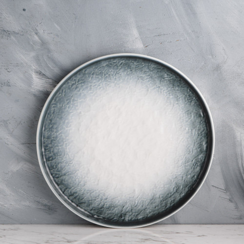 Glacier Blue Round Dinner Plate 10"