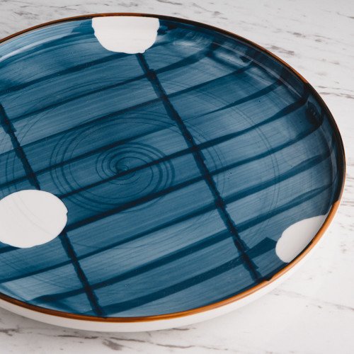 Meiji Blue Blossom Dinner Plate 10" 4