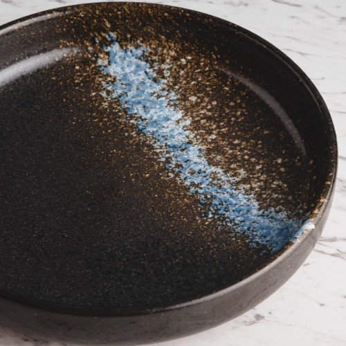 Luster Blue Semibowl 8" 2