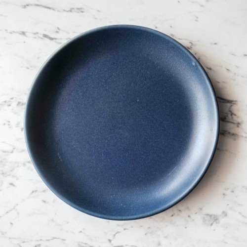 Prussian Blue Coupe Salad Plate 8" 3