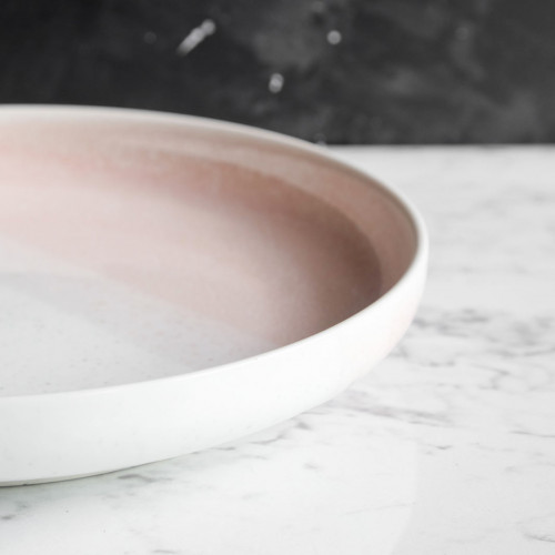 Crepe Pink Salad Plate 8" 3