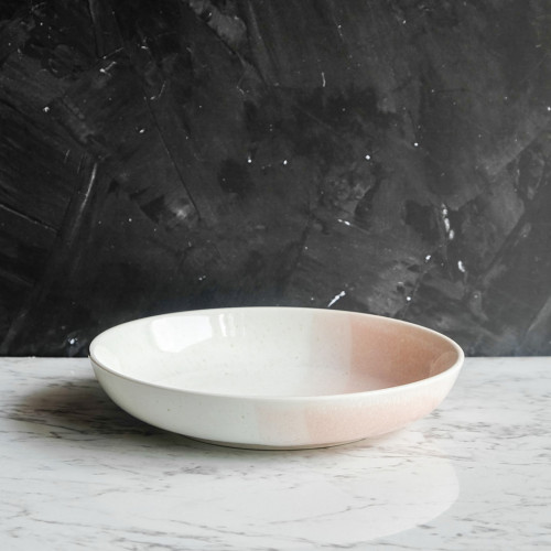 Crepe Pink Coupe Plate 8" 4