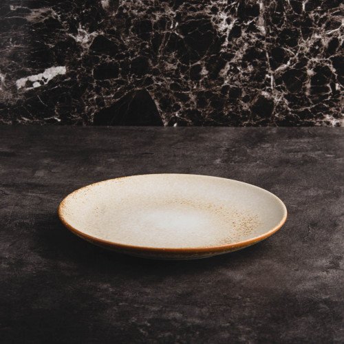 Torched Cream Salad Plate 8" 3