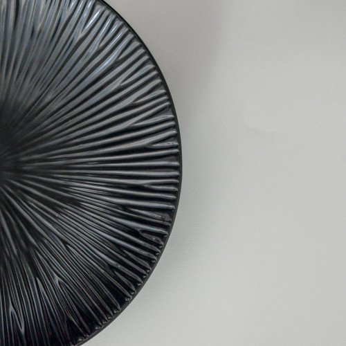 Rotary Black Dinner Plate 10.6" 4