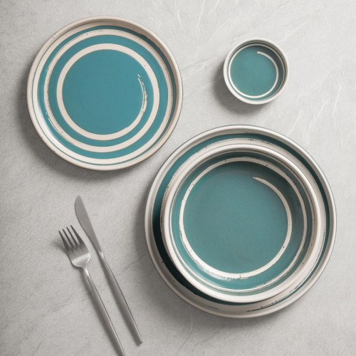 Forest Green Salad Plate 8" 6