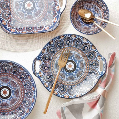 Ancala Round Dinner Plate 9" 2
