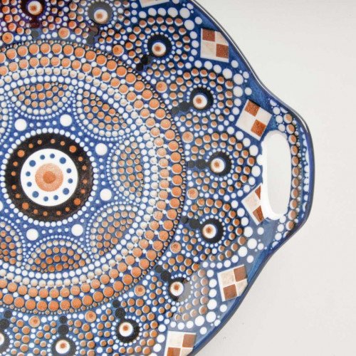 Ancala Round Dinner Plate 9" 3