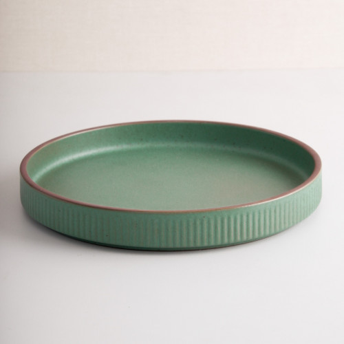 Crusae Green Semibowl Short 8.25"