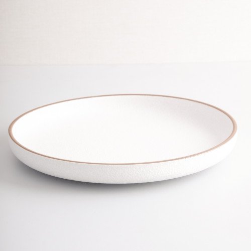 Nami Dinner Plate 9.5" - Parchment White 5