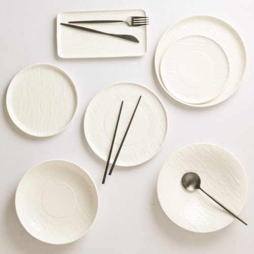Enchanted White Salad Plate 7.5" 4
