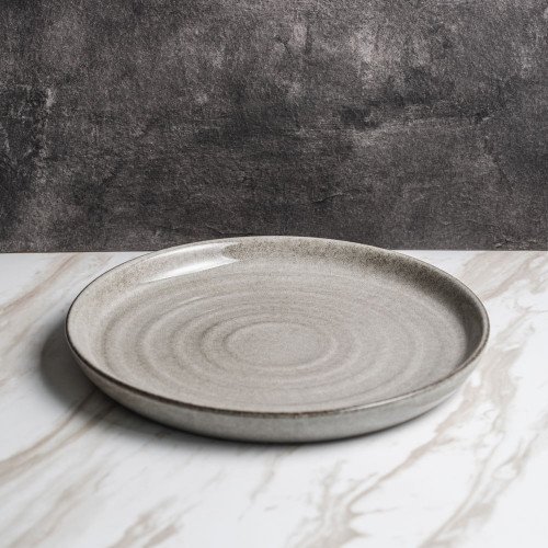 Ancient Gray Dinner Plate 9" 3