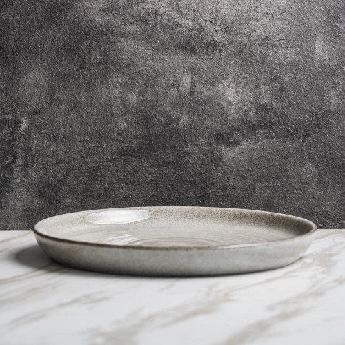 Ancient Gray Dinner Plate 9" 4