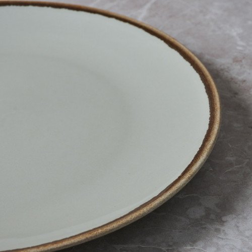 Solemn Gray Dinner Plate 10" 5