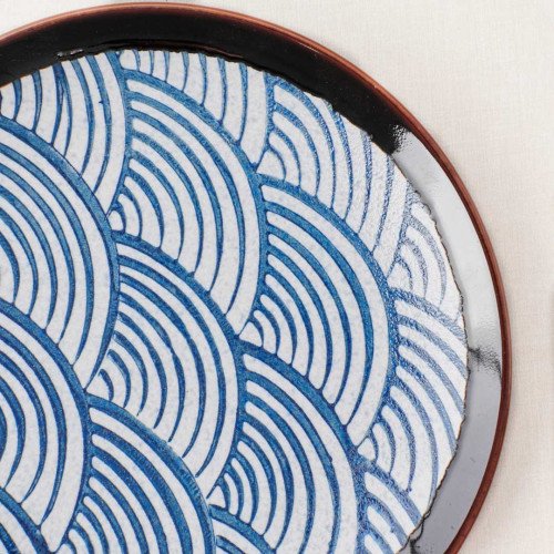 Seigaiha Salad Plate 7" 4