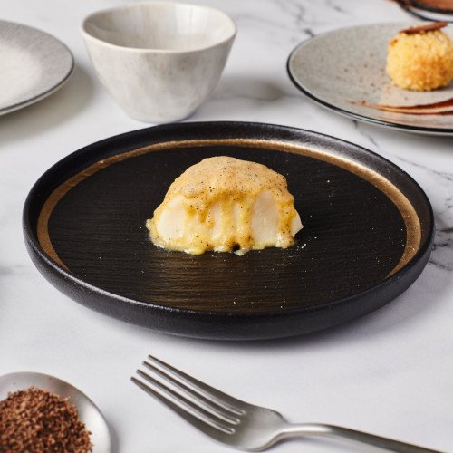 Hardstone - Brushed Gold Dinner Plate 10" 4
