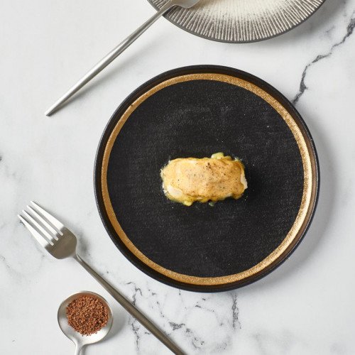 Hardstone - Brushed Gold Dinner Plate 10" 5