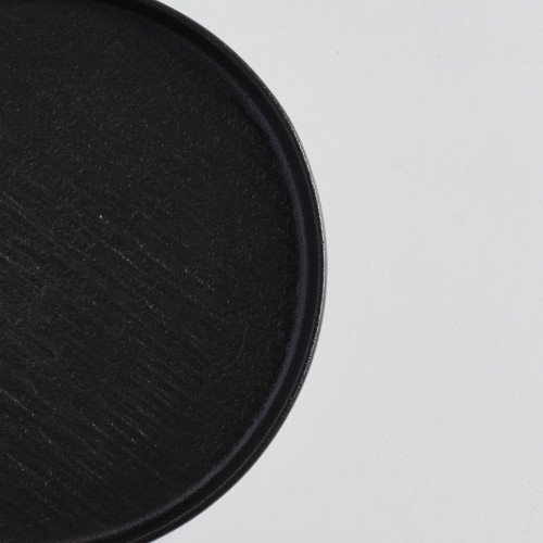 Hardstone - Solid Black Salad Plate 8" 2