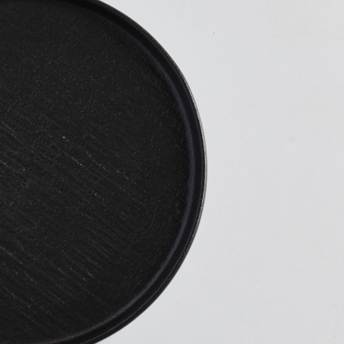 Hardstone - Solid Black Salad Plate 8" 2