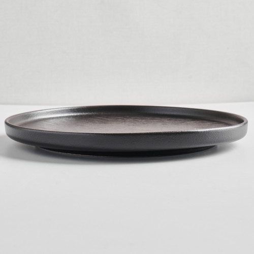 Hardstone - Solid Black Dinner Plate 10" 3