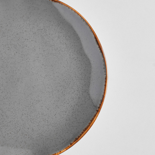 Caldera Grey Pizzara Salad Plate 8.2" 3