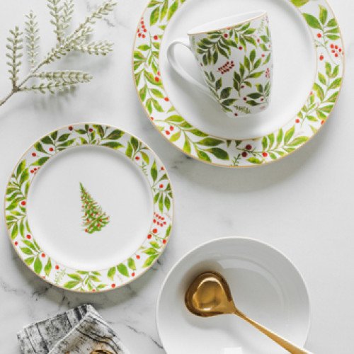 Zen Christmas Vibe Tableware