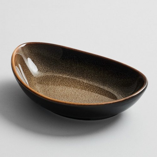 Umbra-Gray Triangular Salad Plate 6" 3