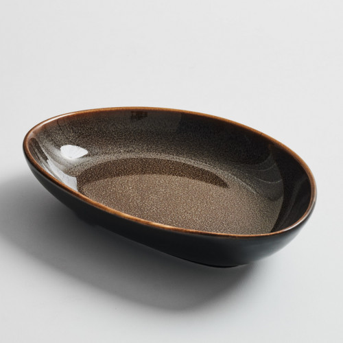 Umbra-Gray Triangular Salad Plate 8" 2