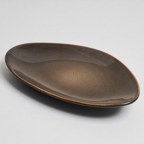 Umbra-Gray Triangular Dinner Plate 11" 2