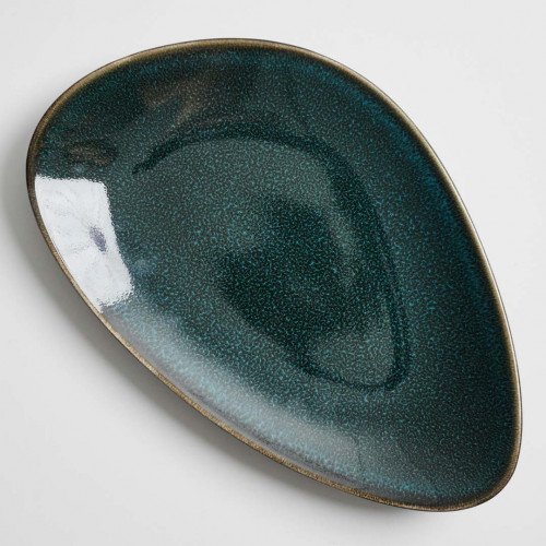 Umbra-Green Triangular Dinner Plate 11"