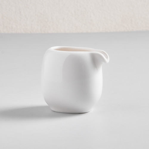 Ora White Creamer No Handle - Small 6cl