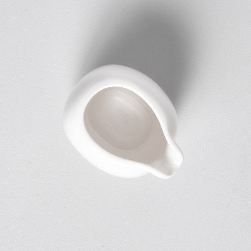 Ora White Creamer No Handle - Small 6cl 3