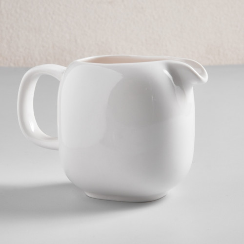 Ora White Creamer with Handle 30cl