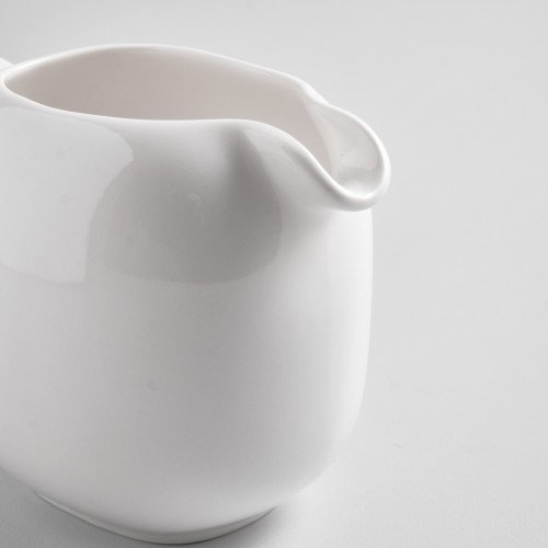 Ora White Creamer with Handle 30cl 2