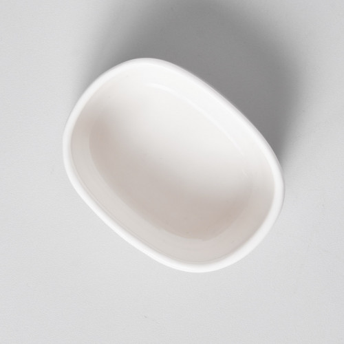 Ora White Butter Dish 3