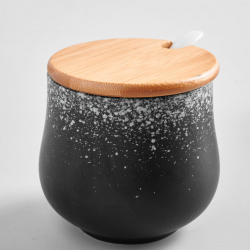 Black Kemuri Triple Condiment Set 6