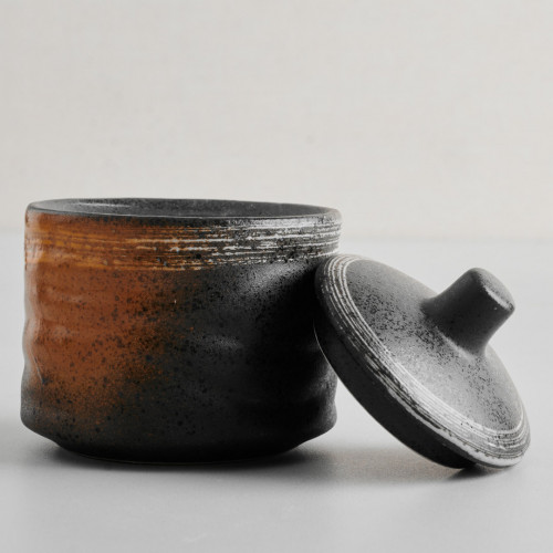 Dark Brown Fusion Condiment Container 100ml 4