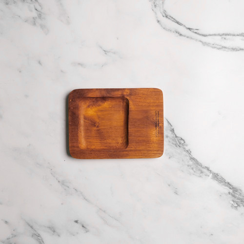 Dark Brown Fusion Double Sauce Dish 13
