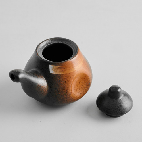 Dark Brown Fusion 9x8.5cm Soy Pot 120ml 4