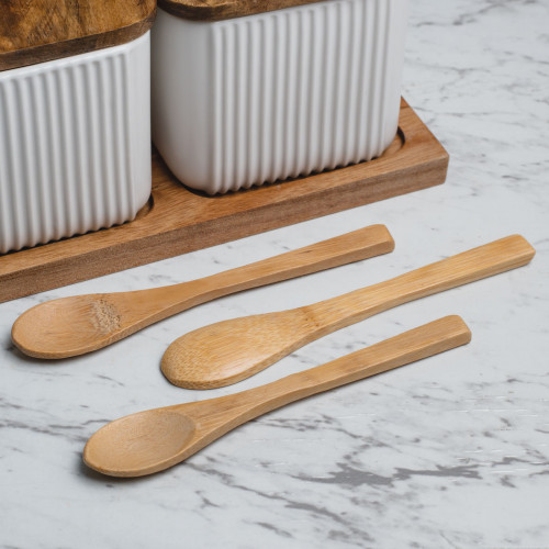 Minimalist Condiment Container Set White 5