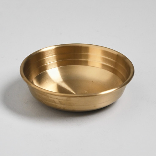 Sliver Tint Gray Sauce Dish 4" 6