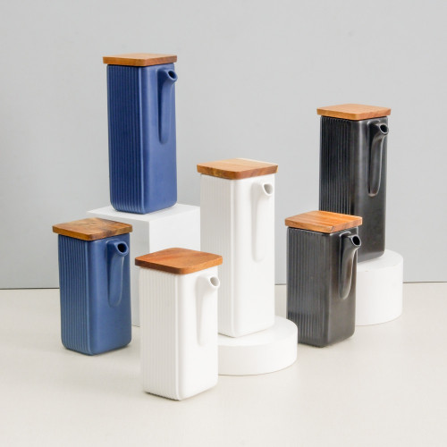 Minimalist Seasoning Bottle 320ml Blue 4