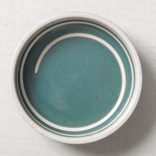 Forest Green Sauce Dish 3.5" 3