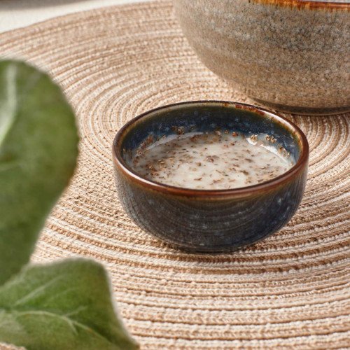 Serena Blue Sauce Dish 3" 3