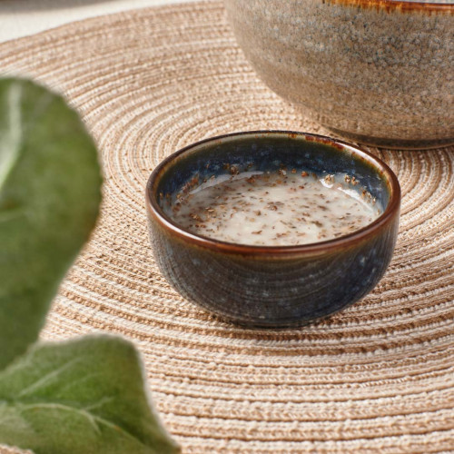 Serena Blue Sauce Dish 3" 3
