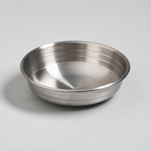 Korea Style Condiment Dish 9cm - Silver